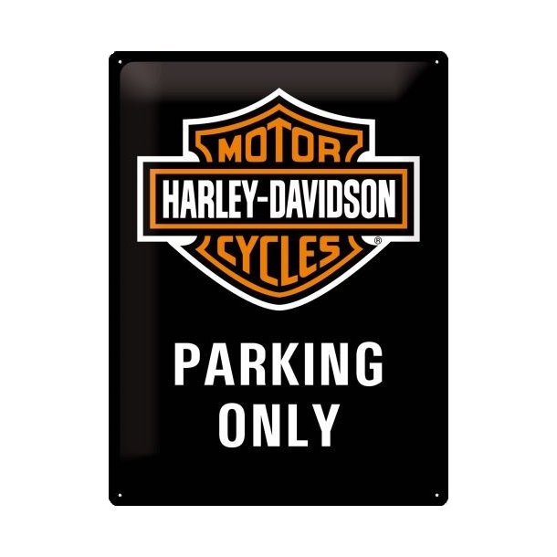 Nostalgic Art Harley-Davidson Parking Only Skilt