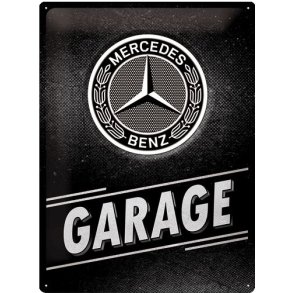 Nostalgic Art Mercedes Garage Skilt