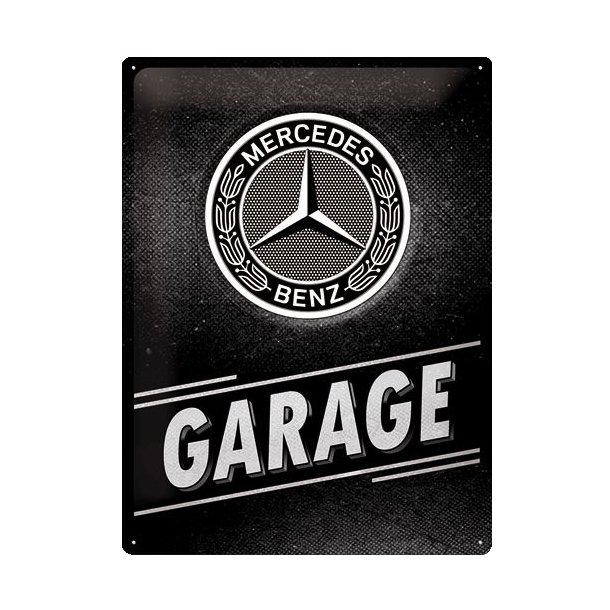 Nostalgic Art Mercedes Garage Skilt