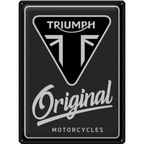 Nostalgic Art Triumph Skilt