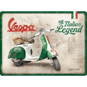 Nostalgic Art Vespa Italian Legend Skilt