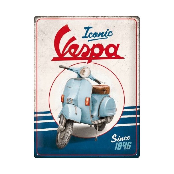 Nostalgic Art Vespa Iconic Skilt