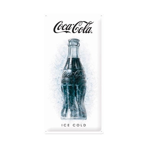 Nostalgic Art Coca-Cola Ice Bottle Skilt