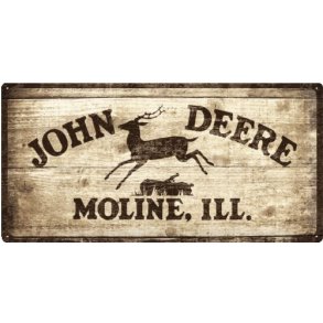 Nostalgic Art John Deere Skilt