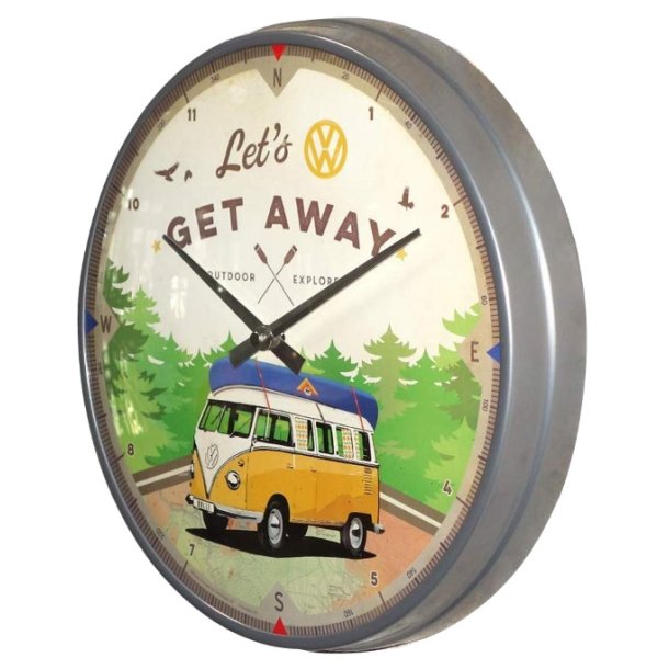 Nostalgic Art VW Bulli  Lets get away Vgur