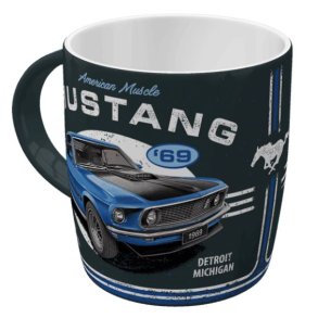 Nostalgic art Ford Mustang 1969 Krus 