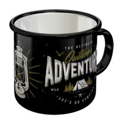 Nostalgic Art Adventure Emalje Krus