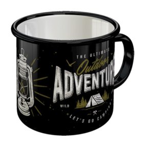 Nostalgic Art Adventure Emalje Krus