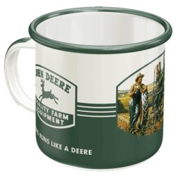Nostalgic Art John Deere Farm Emalje Krus