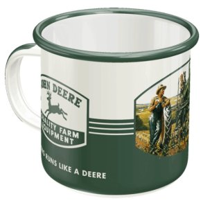Nostalgic Art John Deere Farm Emalje Krus