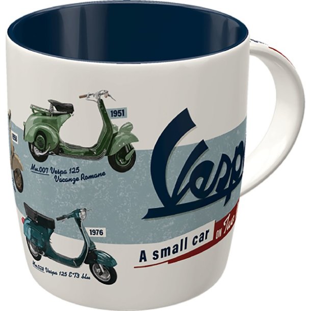 Nostalgic art Vespa Model Chart Krus 