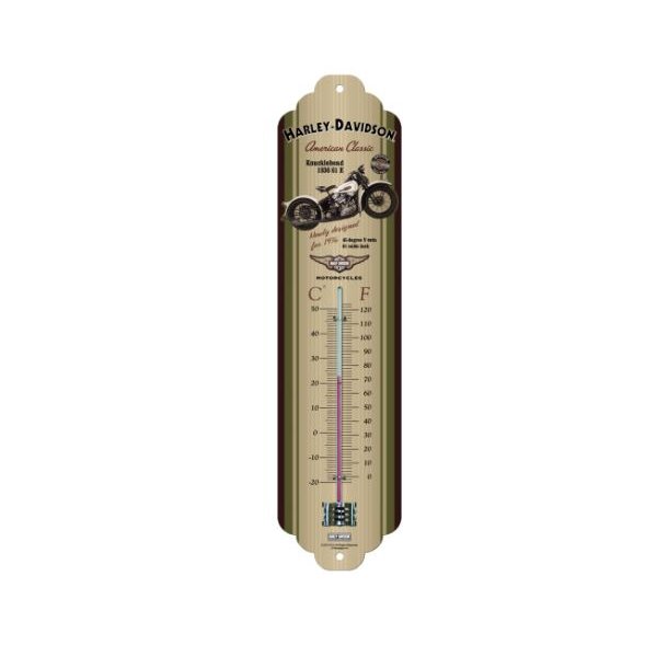 Nostalgic Art Harley Davidson Knucklehead Thermometer