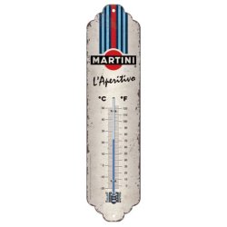Nostalgic Art Martini - Racing Stripes Thermometer