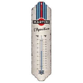 Nostalgic Art Martini - Racing Stripes Thermometer