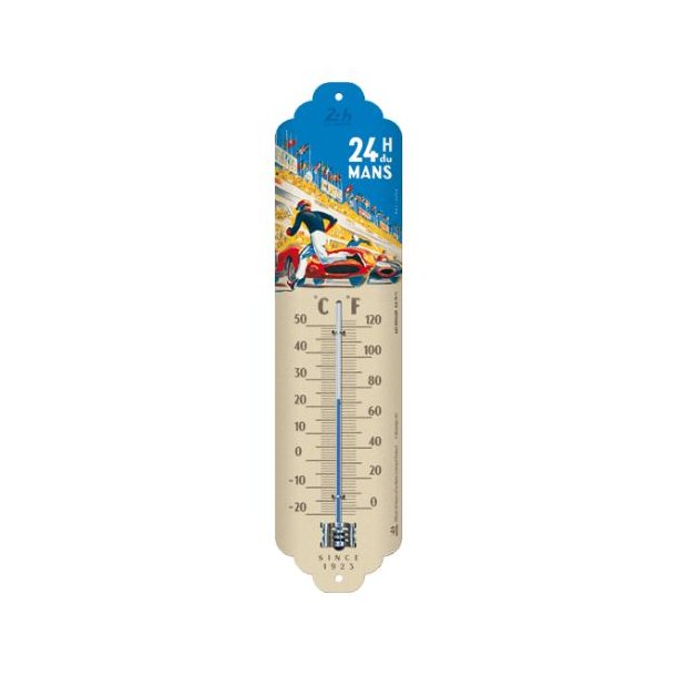 Nostalgic Art 24h Le Mans - Racing poster Thermometer