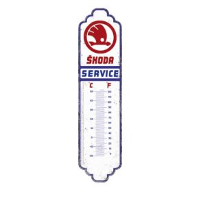 Nostalgic Art Skoda Service Thermometer