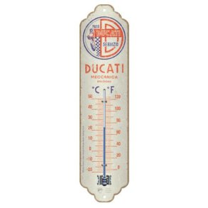 Nostalgic Art Ducati - Moto Servizio Meccanica Thermometer