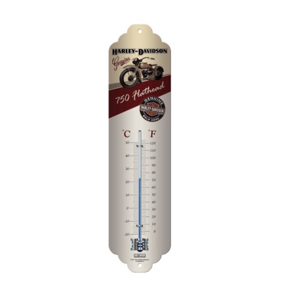 Nostalgic Art Harley Davidson Flathead Thermometer