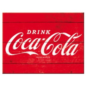 Nostalgic Art Coca Cola Logo red - Magnet