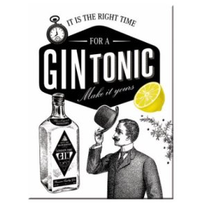 Nostalgic Art Gin & Tonic - Magnet