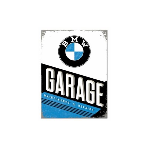 Nostalgic Art BMW Garage - Magnet