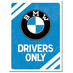 Nostalgic Art BMW drivers only - Magnet