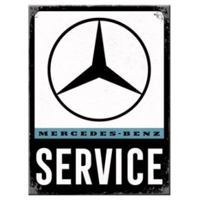 Nostalgic Art Mercedes Benz Service - Magnet