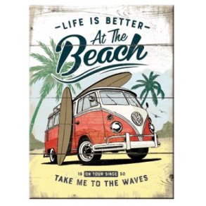 Nostalgic Art VW Bulli Beach - Magnet
