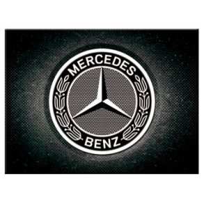 Nostalgic Art Mercedes Benz Logo - Magnet