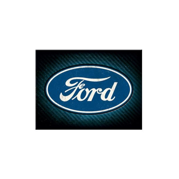 Nostalgic Art Ford - Logo Blue Shine - Magnet