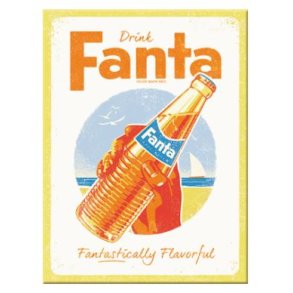 Nostalgic Art Fanta Beach - Magnet