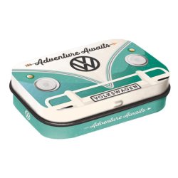 Nostalgic Art VW Bulli - Adventure Awaits Mintpastiller