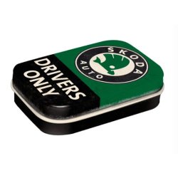 Nostalgic Art Skoda drivers Only Mintpastiller