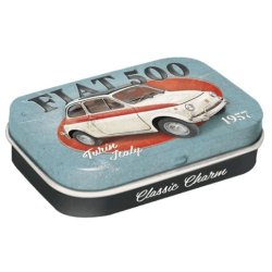 Nostalgic Art Fiat 500 - Turin Italy Mintpastiller