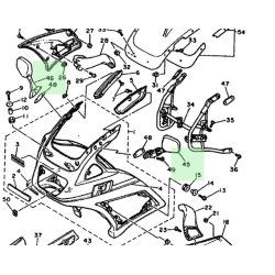 Spejle OEM - Yamaha modeller