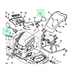 Spejle OEM - Yamaha modeller