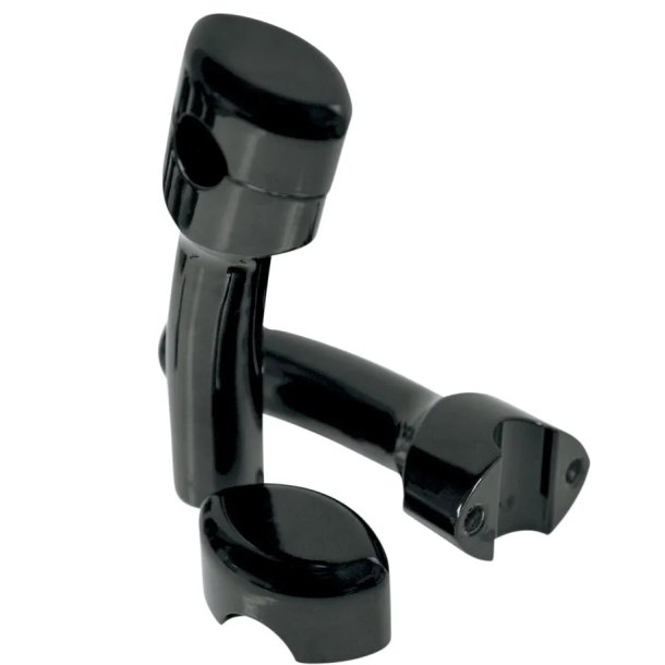 Risers 5 1/2" H�vning Smooth Blank Sort 32mm Styr