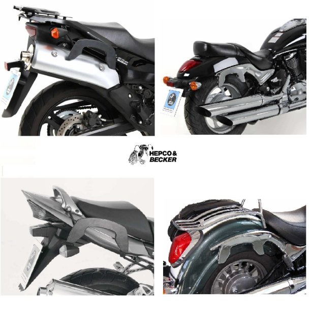 Hepco &amp; Becker C-Bow Sidetaske Holder Suzuki