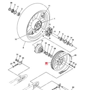 Pully Bag (no20) - Yamaha XVS 1300 A