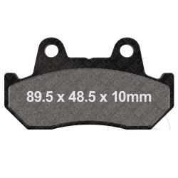 EBC Bremseklodser Sintret Metal Forhjul Honda