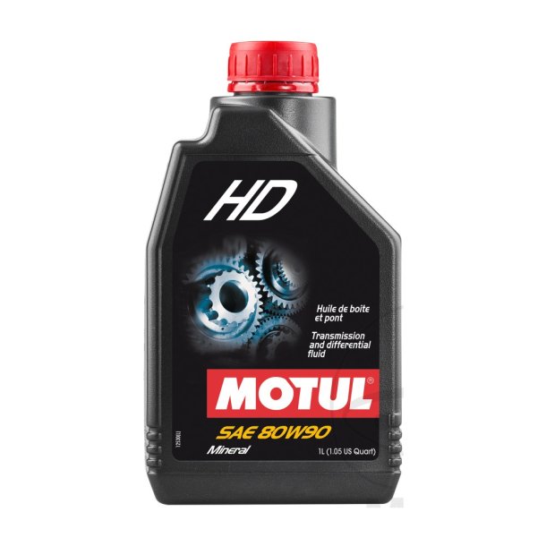 MOTUL GEAR OIL 80W90 HD 1L MINERAL
