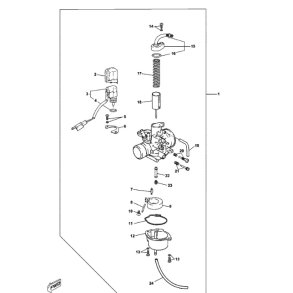 yamaha - .DIAPHRAGM ASSY 2, NO 15