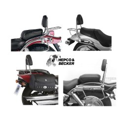 Hepco &amp; Becker Sissybar med bagageb�re Suzuki Modeller