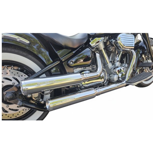 Empire - Euro 2 slip-on udst�dning til Yamaha XV1600