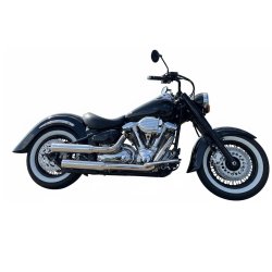 Empire - Euro 2 slip-on udst�dning til Yamaha XV1600