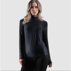 Zerofit Cold Skin V-Neck Baselayer Sort