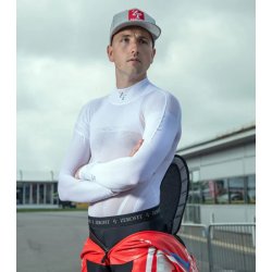 Zerofit Ice Weave Baselayer Hvid