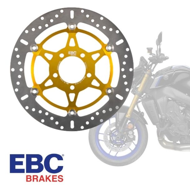 EBC Bremseskiver Forhjul Yamaha