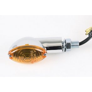 P&W Blinklys St - Cat eye Kort chrom