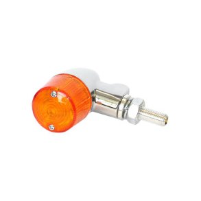 Vintage Bullet Blinkst - Chrom Amber